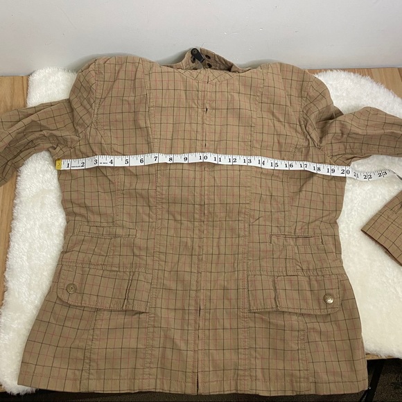 Bluenotes Plaid Utility Jacket Sz L zip up - Picture 13 of 14